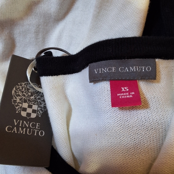 NWT VINCE CAMUTO LONG SLEEVE JEWEL NECK SWEATER - Picture 6 of 8